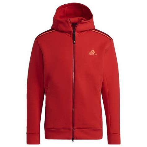 adidas hoodie rot grün